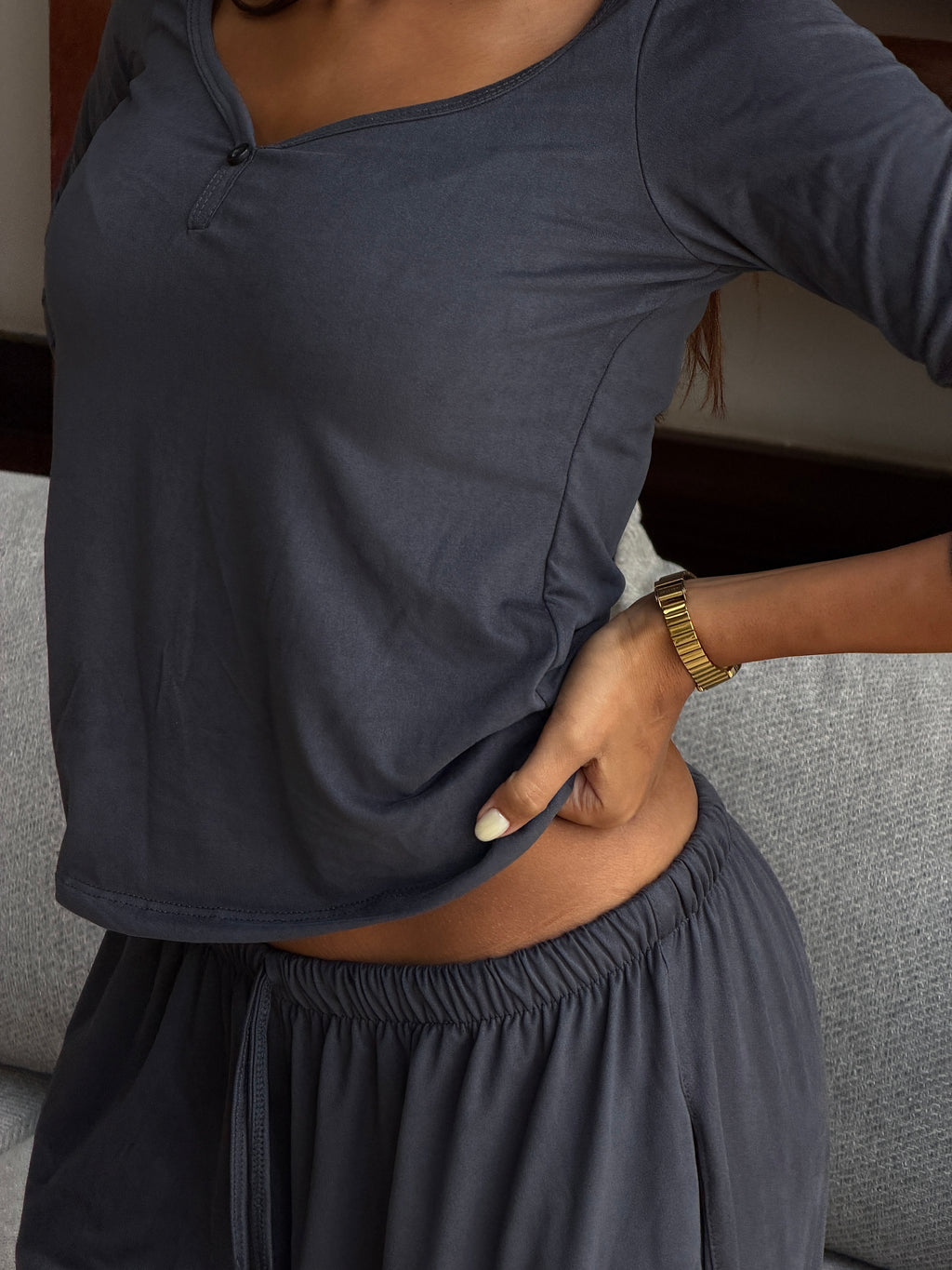 RELAXED EVERYDAY SET IN GRAY