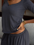 RELAXED EVERYDAY SET IN GRAY