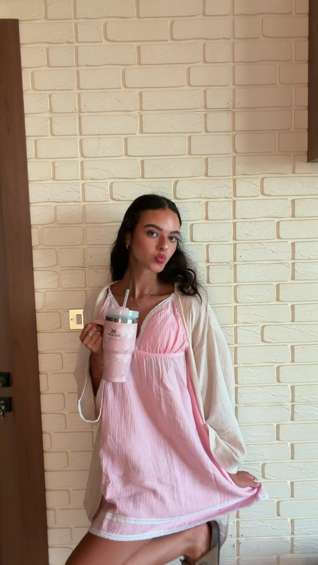 COTTON NIGHTDRESS