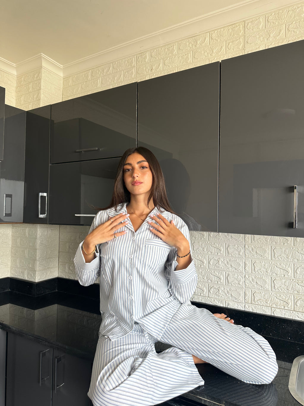 DAILY STRIPED PAJAMA