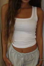 SCOOP NECK PJ TEE