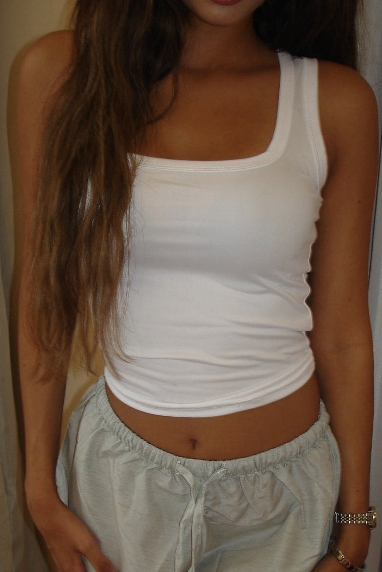 SCOOP NECK PJ TEE