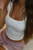 SCOOP NECK PJ TEE